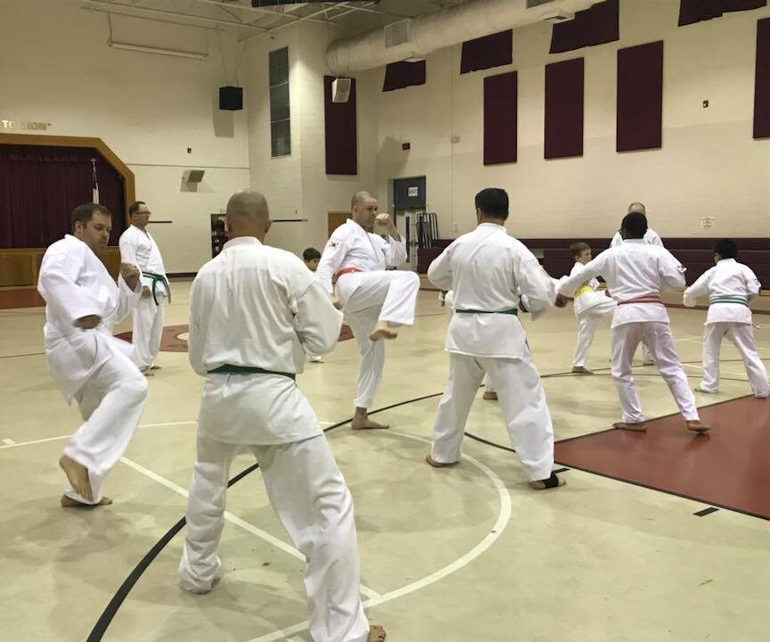 Lakeridge Martial Arts Students Weaponry